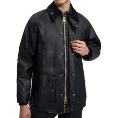バブアー ビデイル ワックスジャケット(メンズ) 40(XL相当) ブラック #08210757-010 BEDALE WAX JACKET BARBOUR 新品 未使用