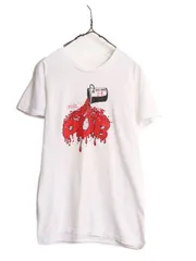 【お得なクーポン配布中!】 70s 企業物 グラフィック イラスト プリント Tシャツ メンズ S 程/ 70年代 ヴィンテージ 企業 当時物 アート シングルステッチ コットン 白