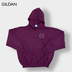 【GILDAN】カレッジロゴ ワンポイント バックプリント プルオーバー 古着