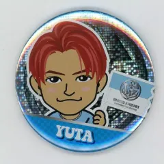 【中古】バッジ・ピンズ(男性) 中務裕太(GENERATIONS) 56mmΦ缶バッジ(プチキャラ) UNITED JOURNEY ツアーTシャツver. EXILE TRIBE STATION オンラインカプセル