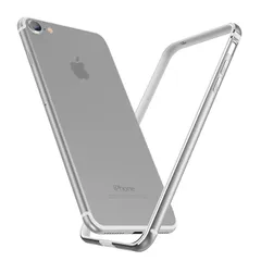 Smorniy iPhone7plus/8plus ケース / iPhone7plus/8plus バンパー，アルミバンパー レンズ保護 耐衝撃 二重構造 軽量 一体感 ボタン保護 アイフォン 7plus/8plus 用 バンパー おしゃれ 0
