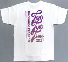 [중고] 의류 카미야 히로시 T 셔츠 오프 화이트 M 사이즈 [Kiramune Presents Fan × Fun Time 2021]