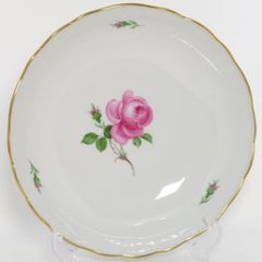 マイセン プレート(ベーシックフラワー) マイセン 縁の金彩装飾あり