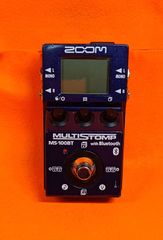 【 ジャンク品 】ZOOM MULTI STOMP with Bluetooth MS-100BT マルチエフェクター アンプ ステレオ 入出力 iOS 周辺 機器 レディース メンズ キッズ 笑声出品商品