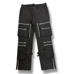 【中古】アグッドバッドインフルエンス 23AW BONDAGE CARGO PANTS BLACK カーゴパンツ イージー ロゴ L 黒 2026年最新】a good bad influenceの人気アイテム - メルカリ