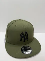 Newera ニューヨークヤンキース 9fifty スナップバックキャップ オリーブカラー