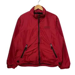90s POLO SPORT ナイロンジャケット 裏地フリース 赤 S ポロスポーツ Fleece Lining Nylon Jacket レッド 古着