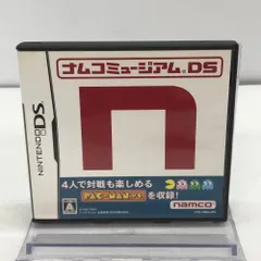 05w09092T 【DS】NINTENDO DSソフト 「ナムコミュージアムDS」ケース/説明書あり タバコ臭あり ＊起動のみ確認済＊ ◎中古品◎