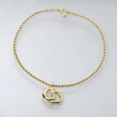 Dior Vintage CDロゴブレスレット（ゴールド）