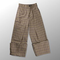 ASTRAET アストラット / ラップドチェックパンツ  5414-202-0158 SIZE:1