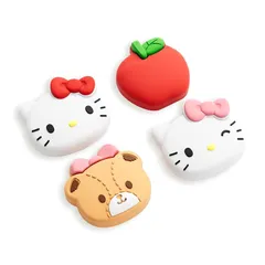 Kuitmor Switch2 スティックカバー Switch2用スティクカバー 有機EL対応 Joy con対応 4枚入れ コントロール キャップ ジョイコンスティックカバー 取り付け簡単 滑り止め 親指グリップキャップ 可愛い 女 男の子 贈り物 プレゼン