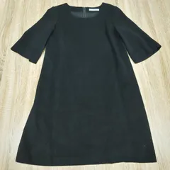 美品。M-premierBLACK。Mプルミエブラック。ワンピース。ブラック。38サイズ。