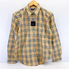 ◼︎BURBERRY LONDON ノバチェック　Yシャツ　長袖　Mサイズ