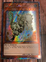 遊戯王　 英語版 フォッシル・ダイナ パキケファロ プラチナシークレットレア