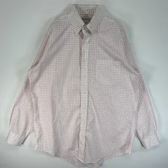 古着 ブルックスブラザーズ Brooks Brothers 長袖シャツ ボタンダウン 胸ポケ オックスフォード 15 1/2-32/33 M  レッド チェック メンズ