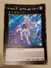 遊戯王 PSA10 完美品 ウルトラ No.21 氷結のレディジャスティス