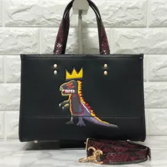 コーチ　COACH×バスキア　トートバッグ　コラボ COACHxバスキアJean-Michel Basquiat Rogue Tote 38 (Coach