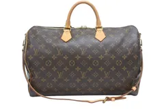 極美品 LOUI SVUITTON ルイヴィトン スピーディバンドリエール40 ハンドバッグ 2WAY M41110 モノグラム 中古 4b005716