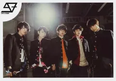 【中古】生写真(男性) SUPER★DRAGON/集合(5人)/横型・膝上・衣装黒・オレンジ・赤・学ラン/「6th ONEMAN LIVE TOUR『HAZARDSCHOOL 0』」生写真セット～第6弾～