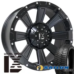 LEXXEL【Balano】ナイトロ ラングラー グラチェロ エクスプローラー 17インチ MONSTER TIRE マッドウォリアー 265/65R17 265/70R17