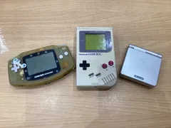 KA926  GBA ニンテンドー　任天堂　ゲームボーイ・アドバンス・SP　本体3台セット　ジャンク