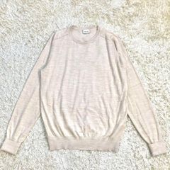 【極美品】オルビウム ニット Round Neck Scarf ベージュ 50 Lサイズ相当 ウール100% ベージュ ORBIUM 0339-06-40000