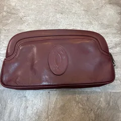 ★ Cartier カルティエ マストライン レザー クラッチバッグ セカンドバッグ レディース メンズ