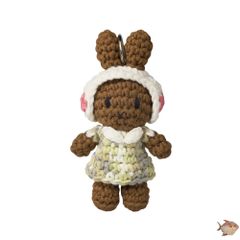 【正規品】JUST DUTCH ミュージアムシリーズ ISABELLA イザベラ  ハンドメイド  あみぐるみ キーハンガー  キーホルダー