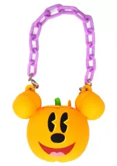 【中古】収納・携帯用アイテム ミッキーマウス(カボチャ) ミニスナックケース 「ディズニー・ハロウィーン2017」 東京ディズニーリゾート限定