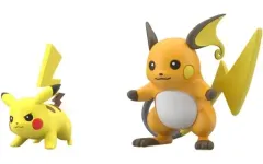 【中古】食玩 トレーディングフィギュア 2.ピカチュウ＆ライチュウ 「ポケモンスケールワールド カントー地方3」
