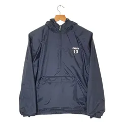 【CHARLES RIVER】ナイロンパーカー｜メンズM相当｜ネイビー｜胸ロゴ｜古着｜軽量 撥水ジャケット