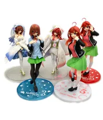 五等分の花嫁 フィギュア まとめ売り5点セット 中野三玖 中野五月