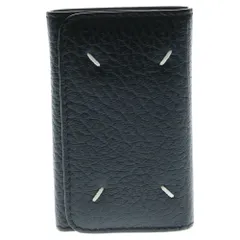 Maison Martin Margiela (メゾンマルタンマルジェラ) 4ステッチレザーキーケース ブラック SA3UA0001