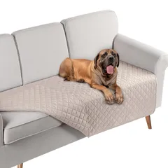 TAOCOCO ソファパッド ソファカバー ソファーシート マルチカバー ベッドカバー 防水 リバーシブル 犬猫対策 毛髪不粘着 防塵 汚れ防止 傷防止 爪とぎ防止 腕白防止 四季適用 撥水加工 丸洗い可能 ベッド ペットホーム ブランケット カウチ L字 ソのサムネイル