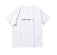 シマノ◇ドライロゴTシャツ ショートスリーブ SH-021W(ホワイト)L/XL