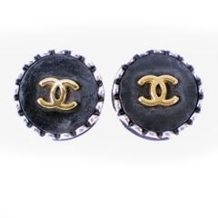 CHANEL/シャネル ヴィンテージ ココマーク イヤリング//j2-2