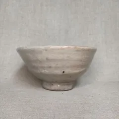 刷毛目茶碗　唐津焼