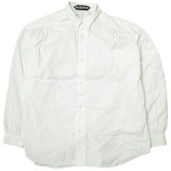 AUBERGE オーベルジュ 日本製 DEGAS コットンギャザーシャツ 21A33 40 WHITE 長袖 トップス g21951