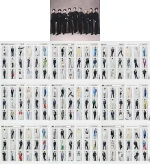 【中古】キャラカード Snow Man 衣装コレクションカード9枚セット 「CD THE BEST 2020 - 2025 通常盤」 購入特典