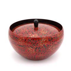 津軽塗 唐塗 呂上 シュガーポット 菓子器 伝統工芸 - メルカリ