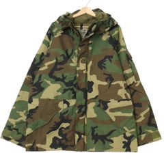 00年代 米軍実物 U.S.ARMY ECWCS GEN1 GORE-TEX パーカー ミリタリー ウッドランドカモ グリーン (メンズ LARGE REGULAR) 中古 古着 A3992