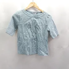 ◇ ⊂◎●未使用● NEWYORKER ニューヨーカー 半袖 Tシャツ サイズM ライトブルー レディース E  【1503310008524】