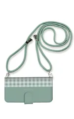 iPhone 13 iPhone13 ケース 手帳型 アイフォン13 スマホケース 携帯ケース チェック柄 かわいい おしゃれ 大人 可愛い 人気 パステル ストラップ付 カラー03