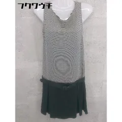 ◇ MARY QUANT マリークヮント ノースリーブ 膝丈 ワンピース サイズM ブラック系 レディース 【中古】 【1002802194894】