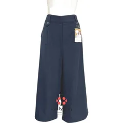 CAFII しまむら おさむさん着用 ワイドパンツ 4Lサイズ ネイビー 紺 無地 冬用 美品 大きいサイズ ゆったり シンプル カジュアル おしゃれ 定番 人気 ブランドパンツ 防寒 秋冬コーデ 通勤 通学 ファッションアイテム