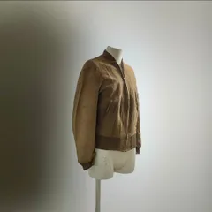 USA 50s ヴィンテージ レザージャケット MA1 ブルゾン アメリカ L