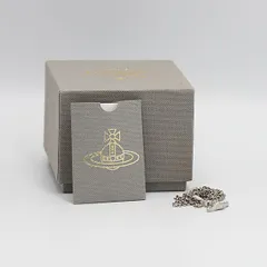 箱付 良品 ヴィヴィアンウエストウッド シルバー レディースネックレス OGH 2000000 NSK