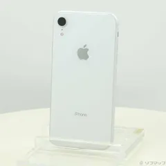 〔中古品〕 iPhoneXR 64GB ホワイト MT032J／A SIMフリー【247】