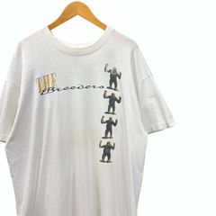 90s ビンテージ The Breeders 両面プリント バンド Tシャツ XLサイズ ホワイト USA製 90年代 ブリーダーズ ロックT バンT