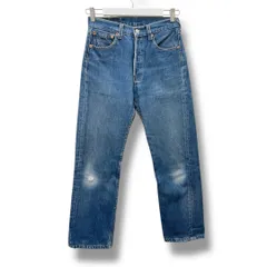 Levi's リーバイス 501 デニムパンツ ジーンズ W29 L36 インディゴ 90s USA製 ヴィンテージ ボタンフライ メンズ ゴーゴー古着マルイ北千住店 51 NO.有00491T